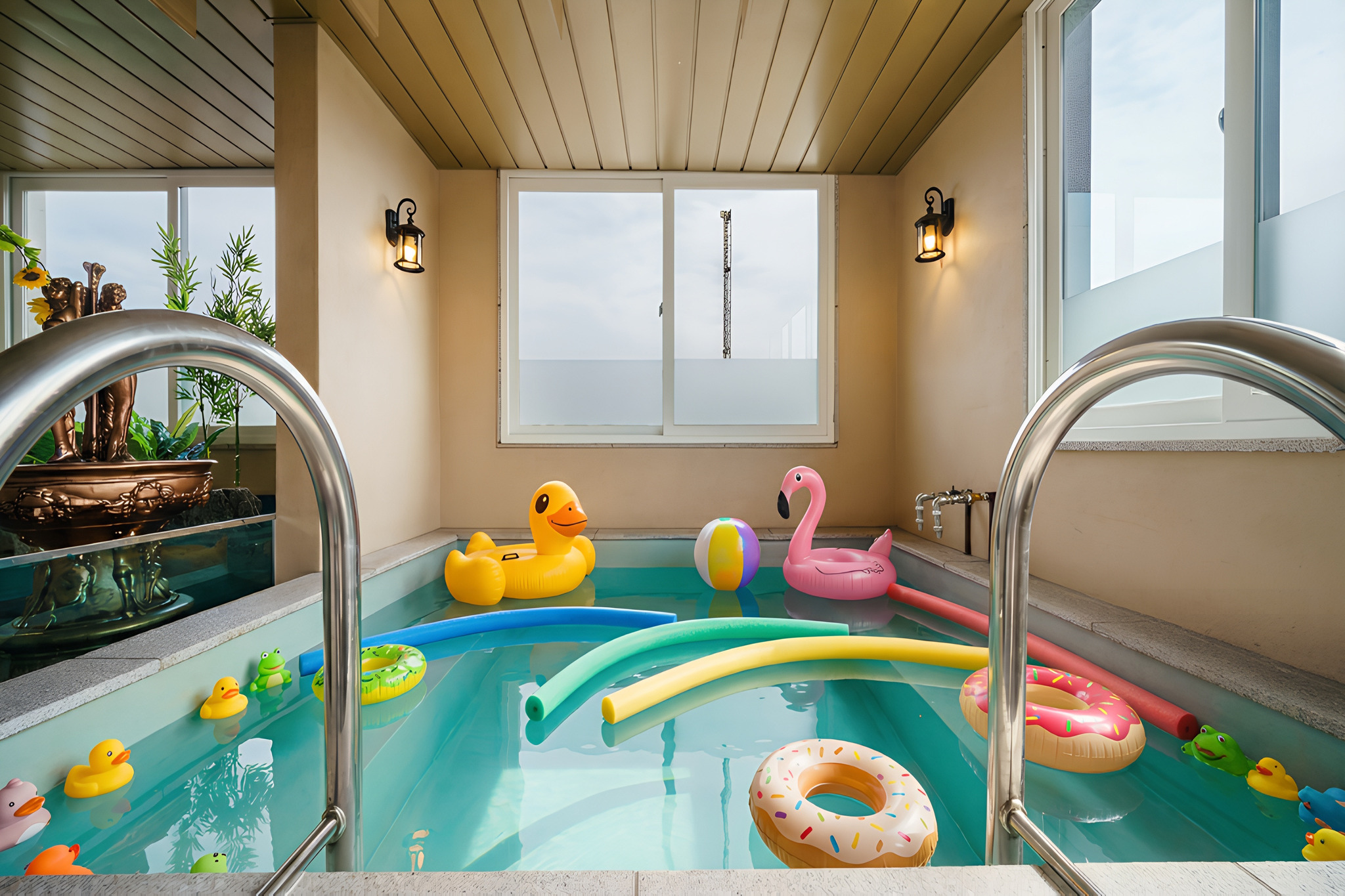 PENTHOUSE 3 BED & PET SPA 객실 사진 4